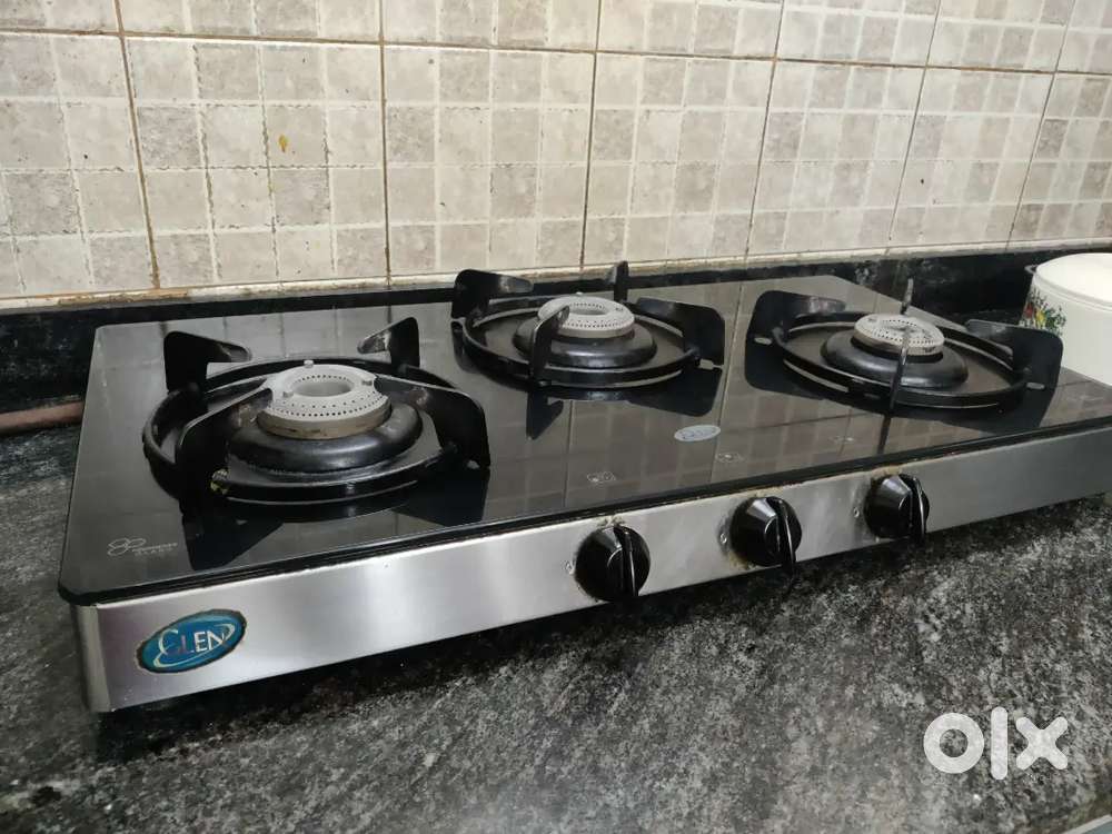 Glen 3 Burner Gas Stove in India, Free classifieds in India OLX
