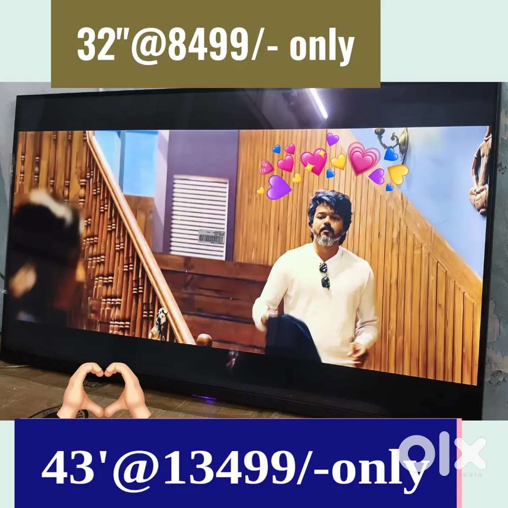 Fast  selling  new 43 inch smart led tv just 13499