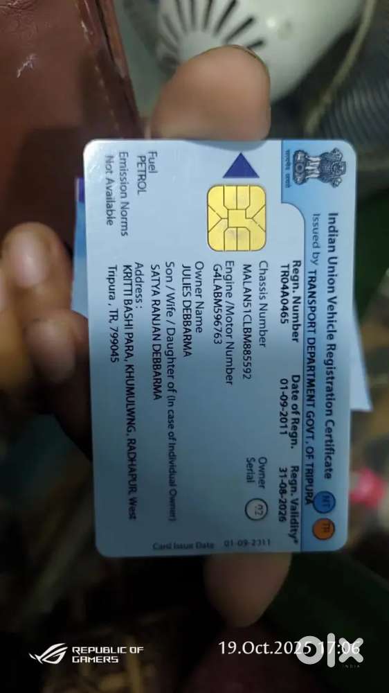 All New Tyres
Company Music System
Price Negotiable