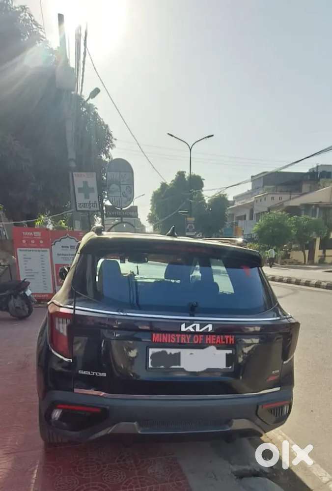 Urgent Sale Kia Seltos Gtx Plus At D Glossy Black Doctor Driven
