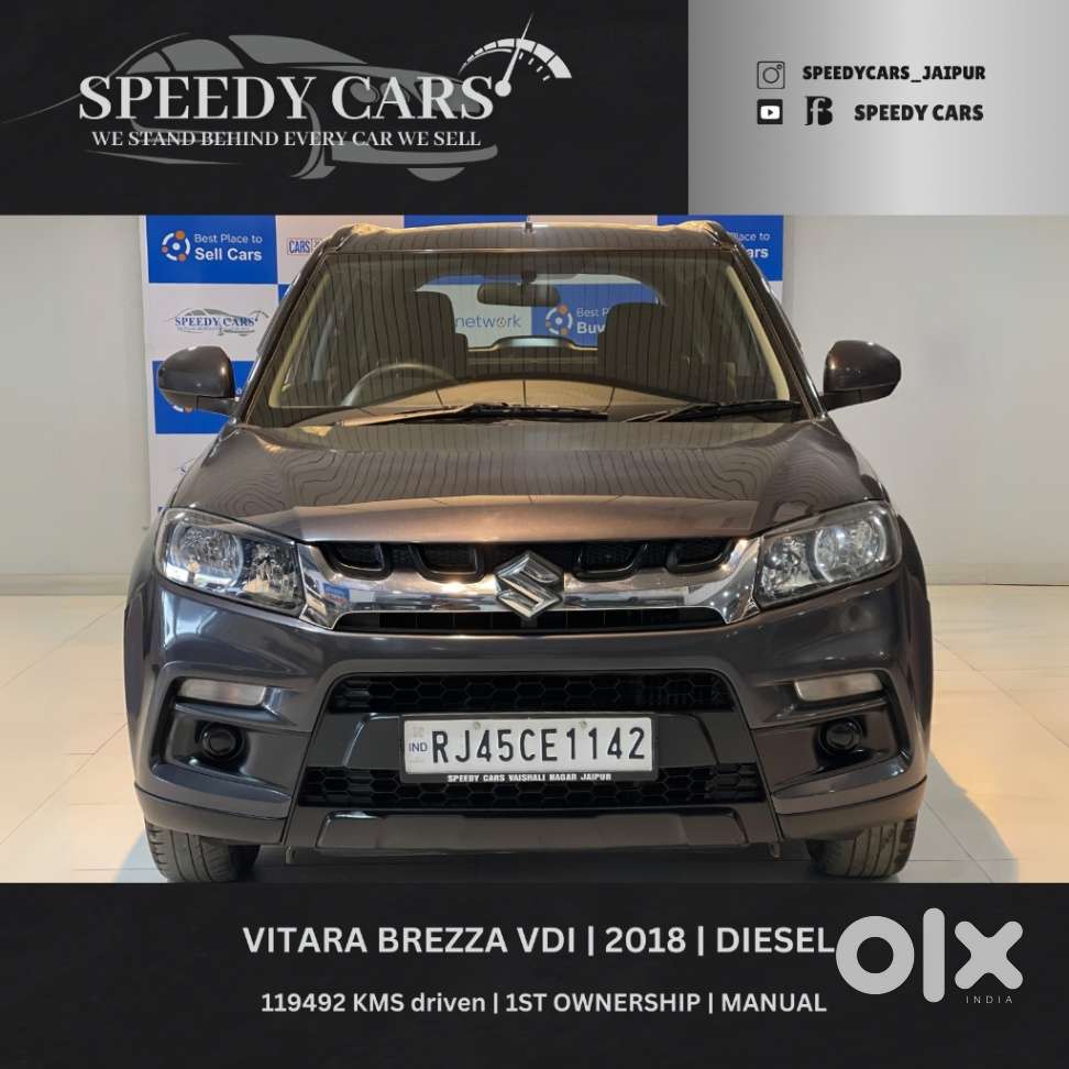 Maruti Suzuki Brezza Vdi, 2018, Diesel