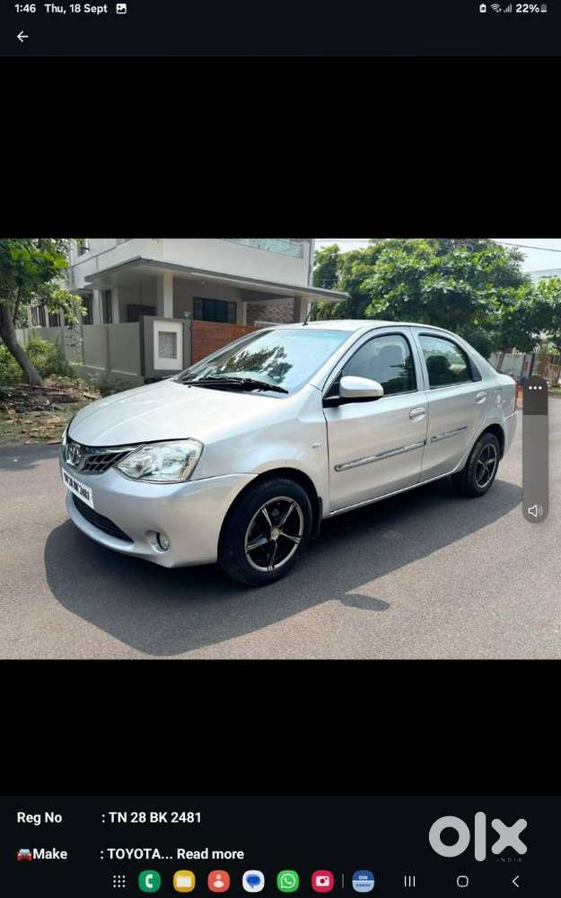 Toyota Etios, 2015, Diesel