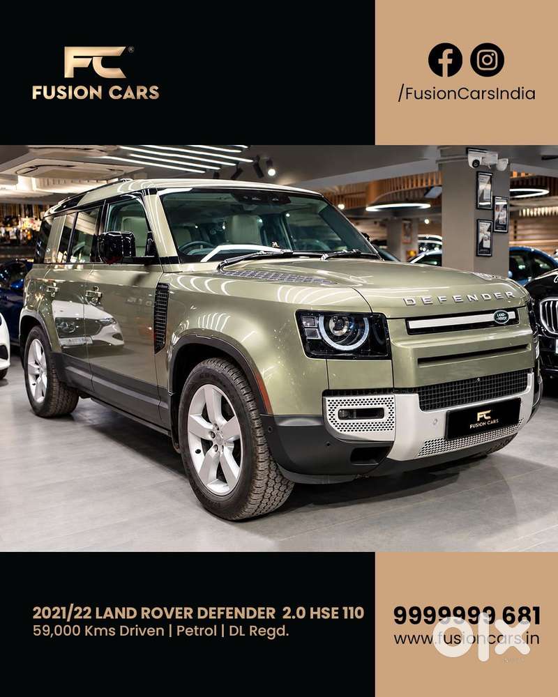 Land Rover Defender 2.0 110 Hse, 2022, Petrol