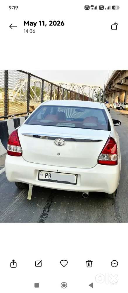 Toyota Etios Vx 2016 Diesel New Connection As Showroom
