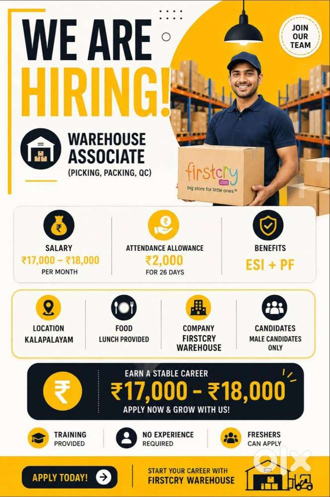 WAREHOUSE ASSOCIATE