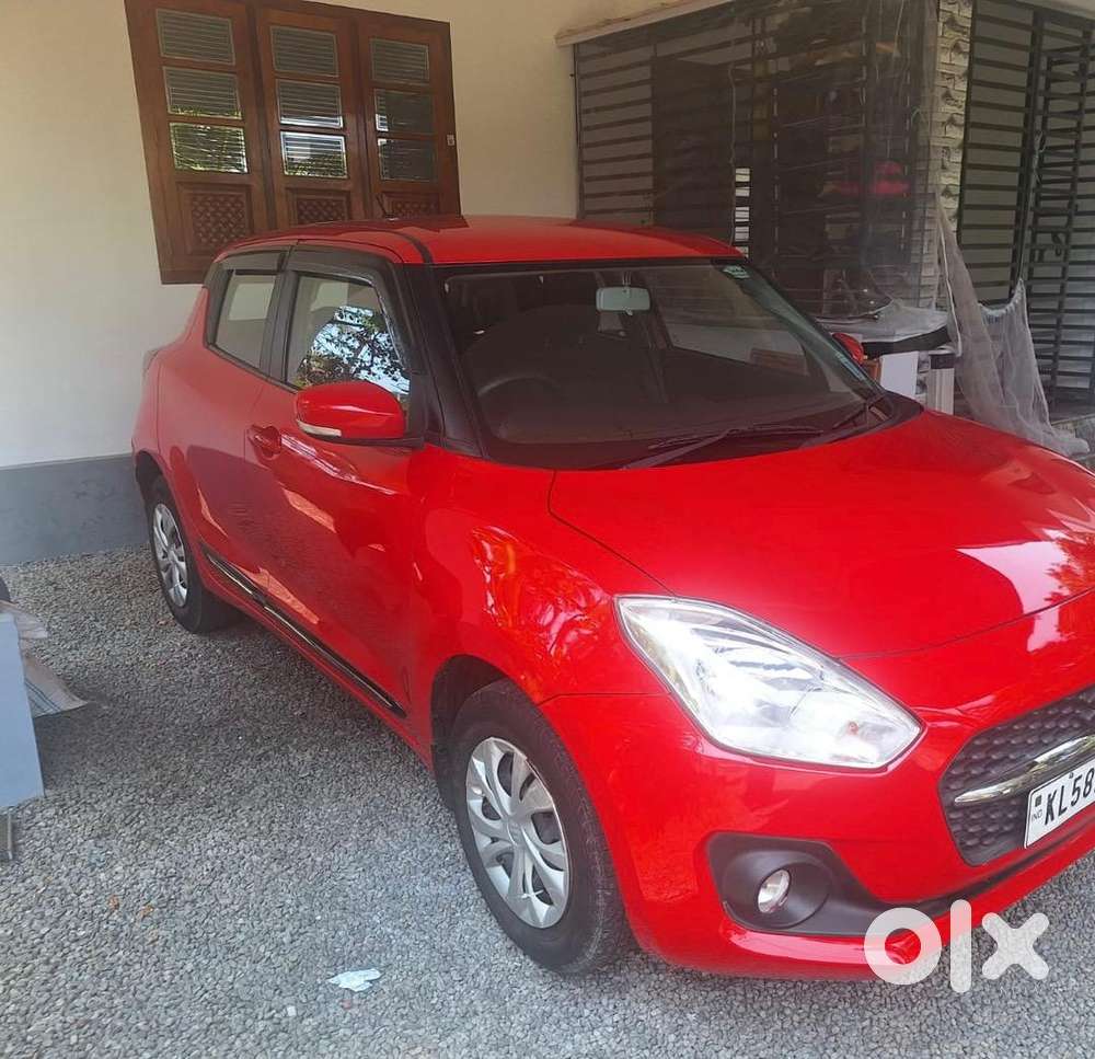 Swift Vxi 2022 Red  1st Owner  Lady Driven  Urgent Sale