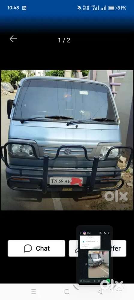 Very Good Condition Orginalty Maruti Suzuki Omni 2007 Petrol
