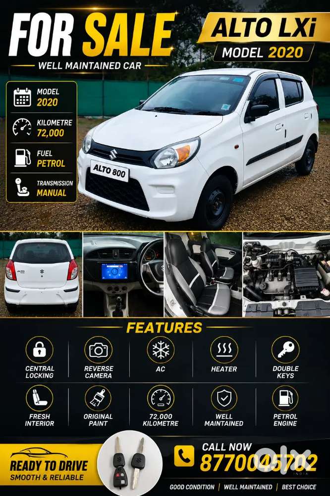 Maruti Suzuki Alto 800 Lxi 2020