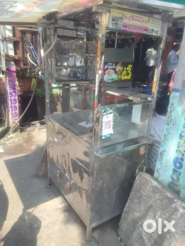 Steel counter two months used