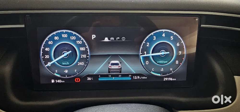 Hyundai Tucson Facelift 2023 Petrol 34000 Km Driven