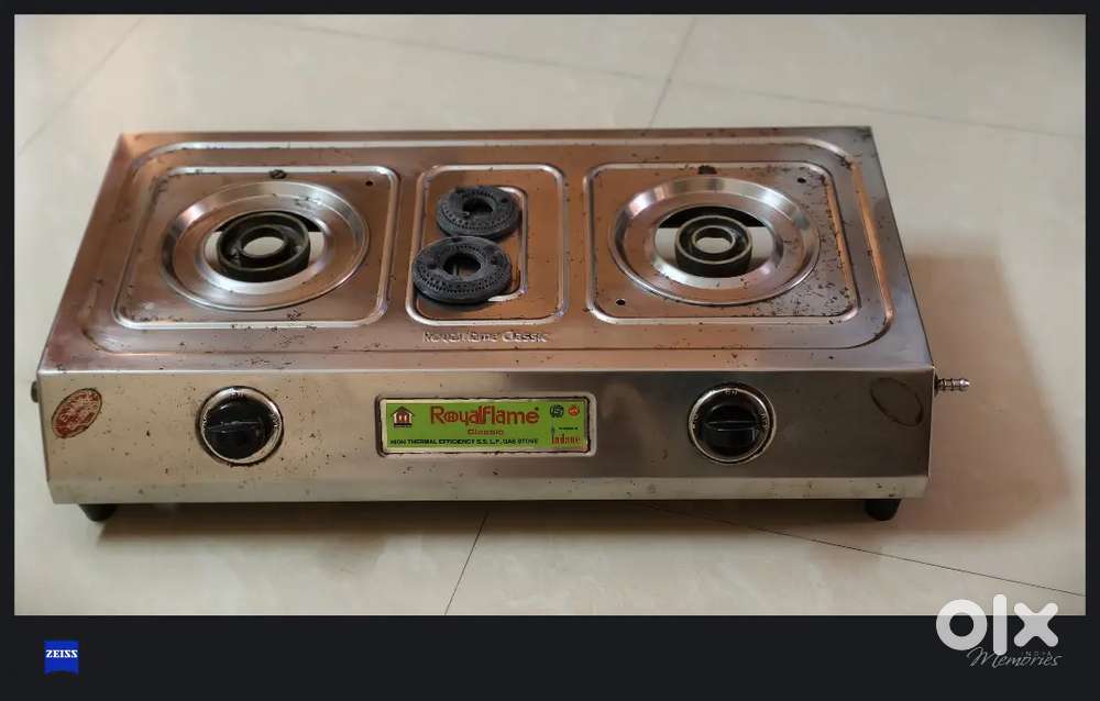 Royalflame SS Gas stove