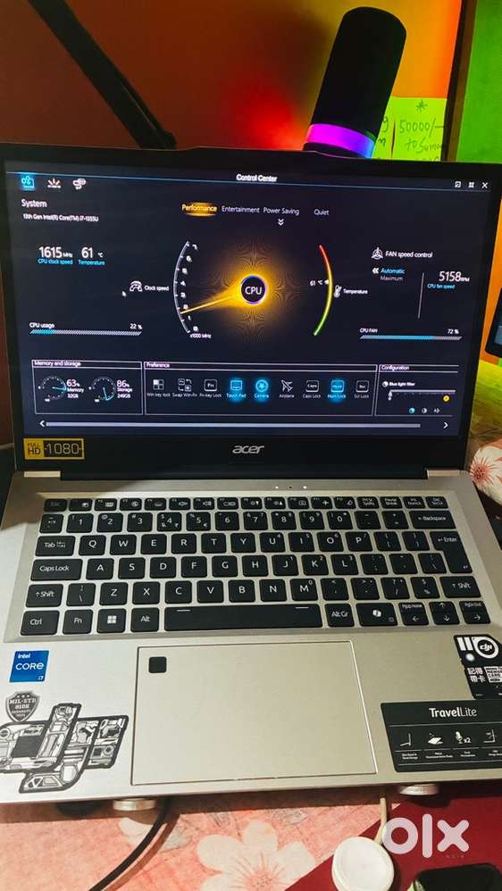 Acer Core i7 13th Gen 1355U - (32 GB RAM + 1 TB SSD/