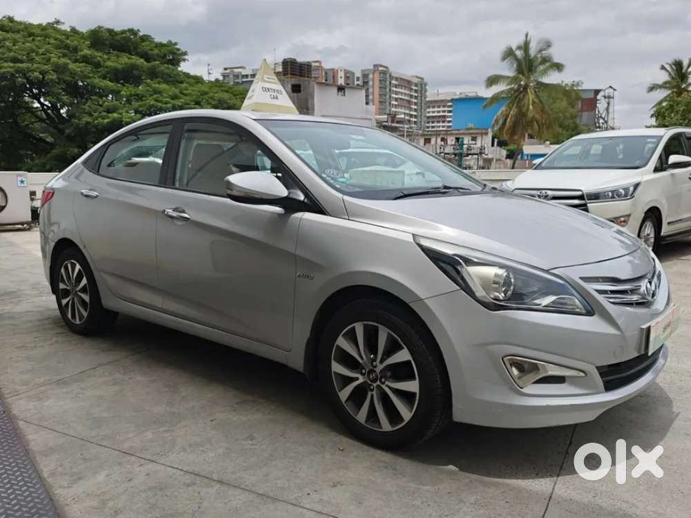 Hyundai Verna Fluidic 1.6 Vtvt Sx Automatic, 2015, Petrol