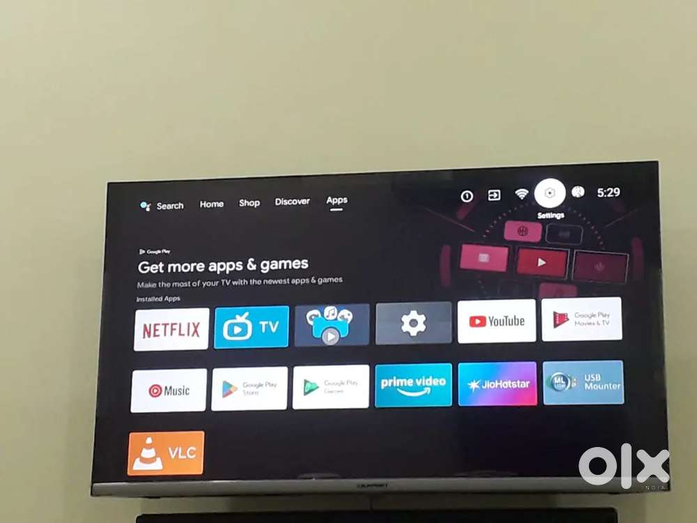 Blaupunkt 40 inch QLed HDR Smart tv built-in Chromecast TVs