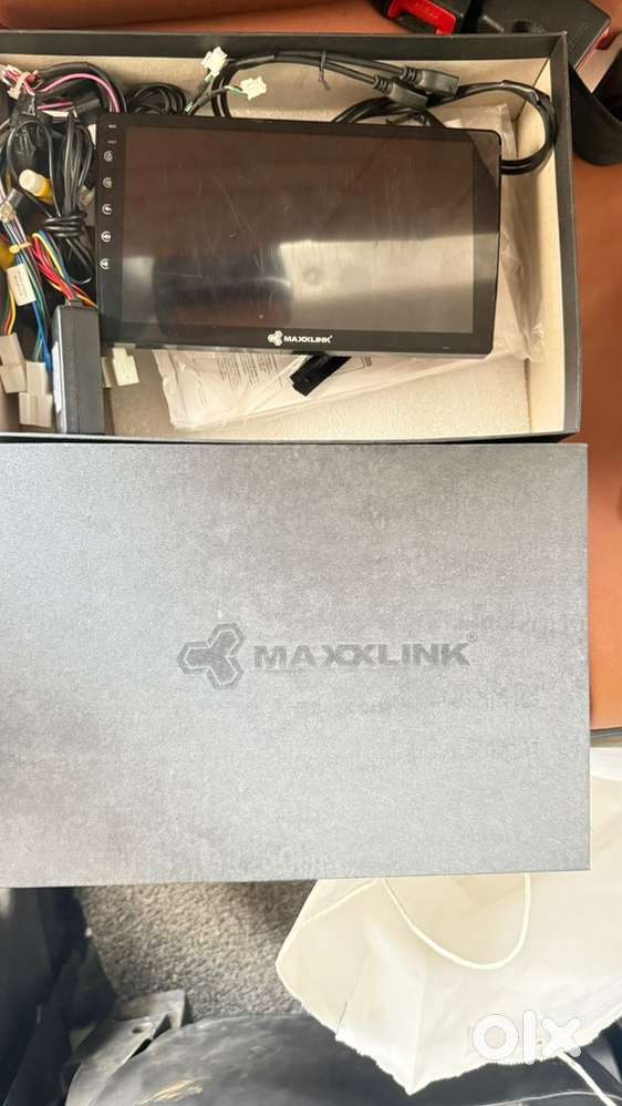 Mazzlink android tv, alpha speaker,Amp&woofer & led head light