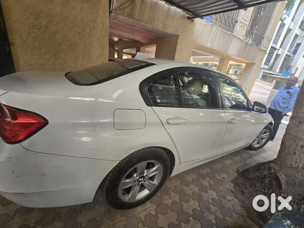 White Bmw 3 Series 2015 Diesel Excellent Condition