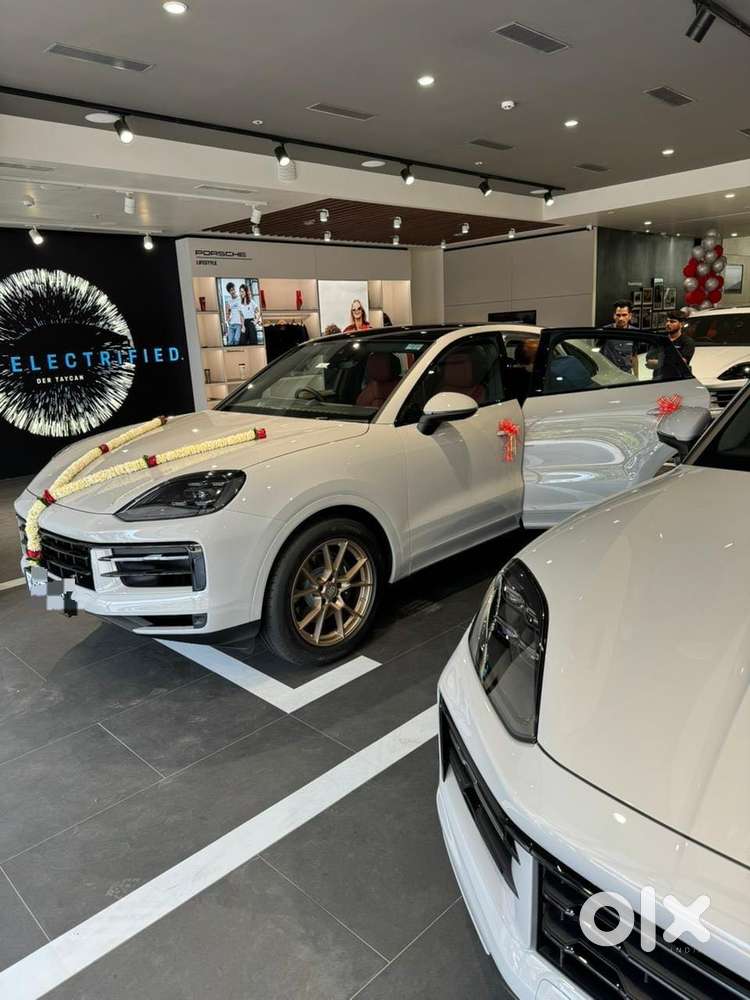 Porsche Cayenne Coupe Platinum Edition, 2024, Petrol