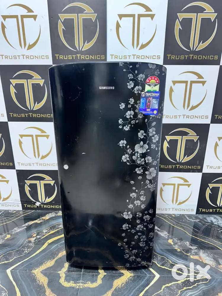 #107 Samsung Wobble Black Single Door Fridge Available