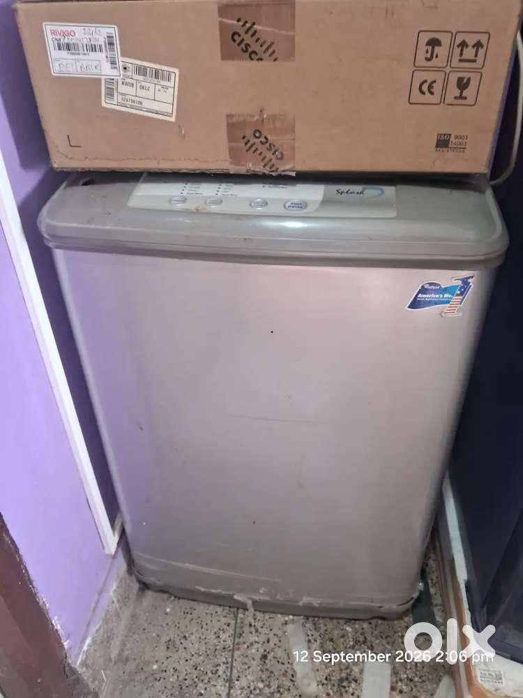 Whirlpool automatic washing machine working condition