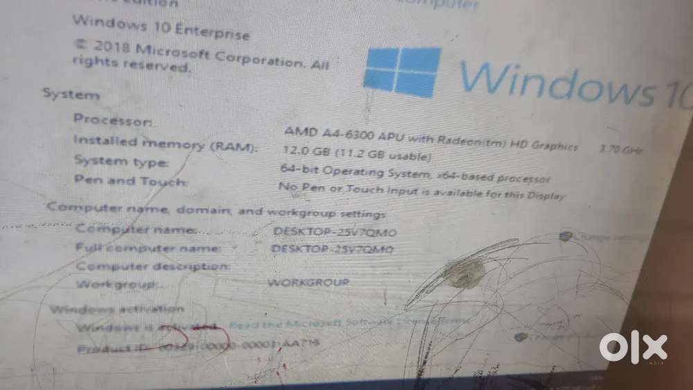 AMD A4-6300 Desktop PC | 12GB RAM | Radeon HD Graphics