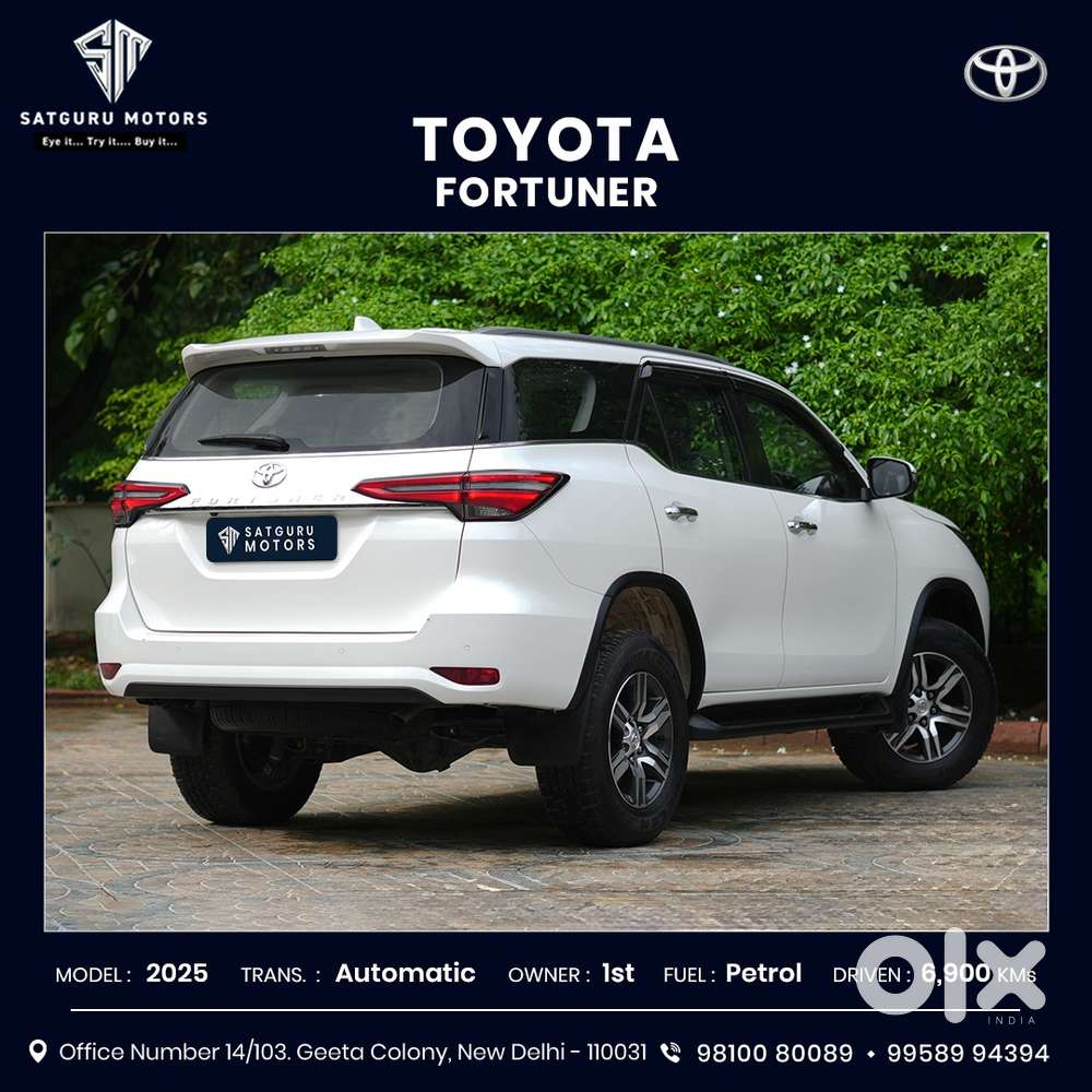 Toyota Fortuner 4x2 At 2.7 Petrol, 2025, Petrol