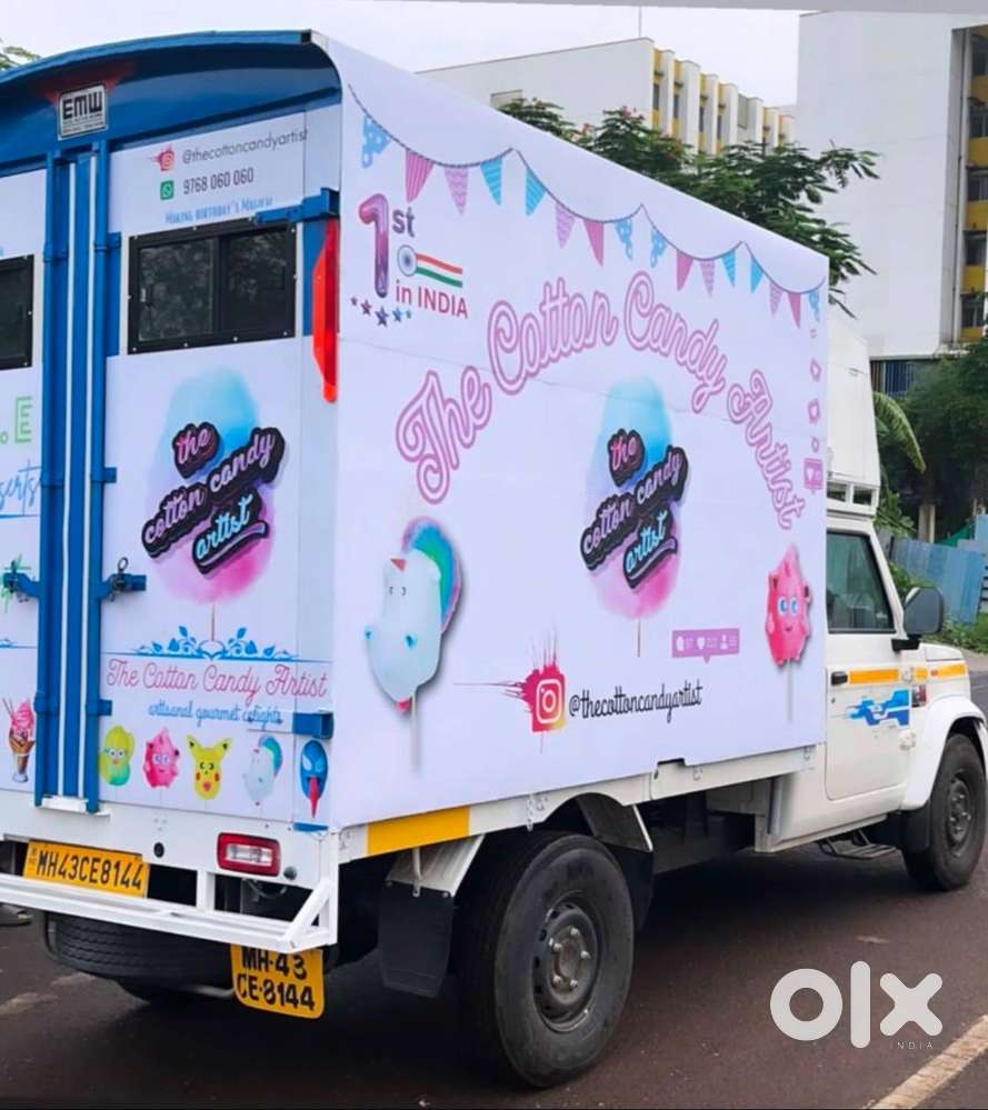 Bolero Pickup For Sale 8000 Km Driven-food Truck Full Body