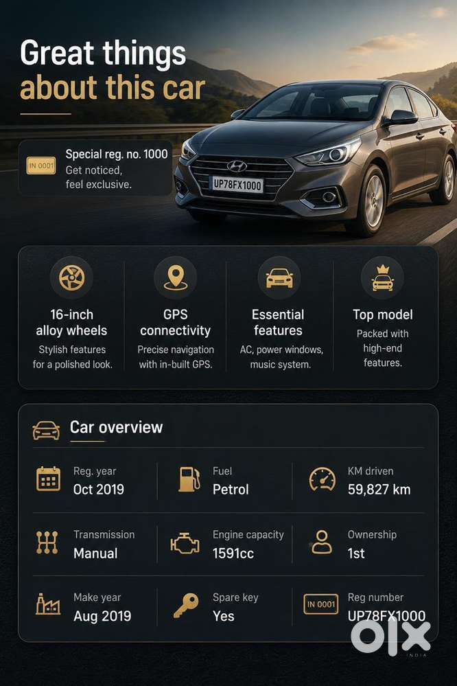 Hyundai Verna 2019 Petrol Manual