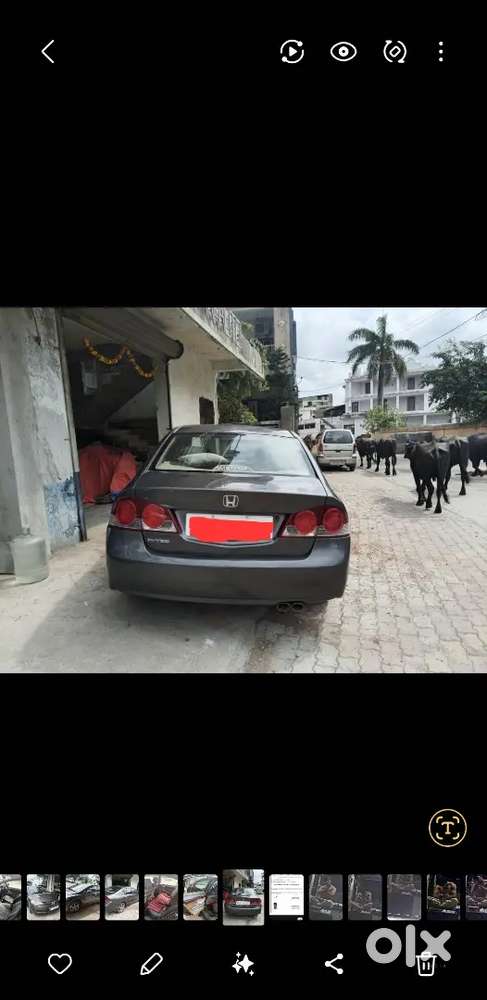 Honda Civic 2007 Model 3rd Owner Petrol Cng