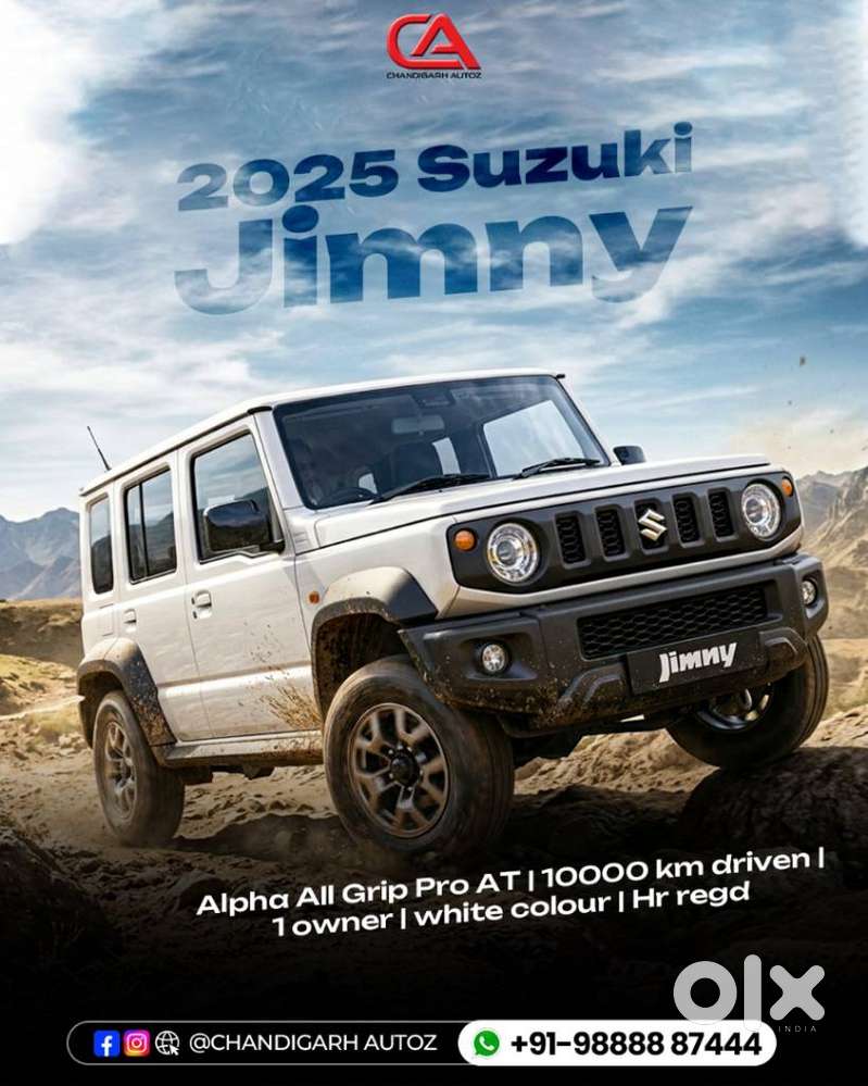 Maruti Suzuki Jimny Alpha At Dual Tone, 2025, Petrol