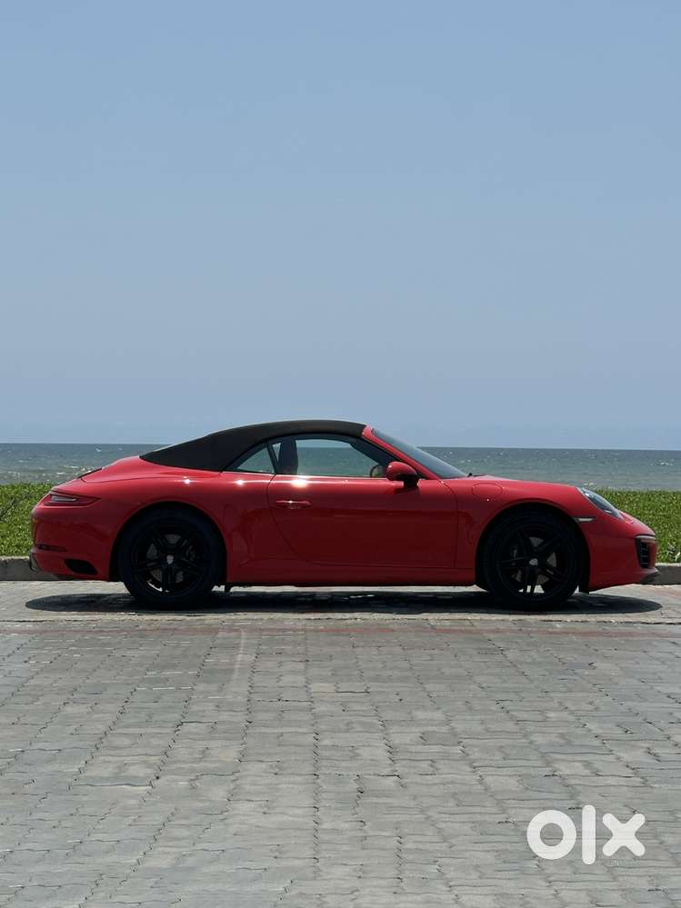 Porsche 911 Carrera Cabriolet, 2019, Petrol