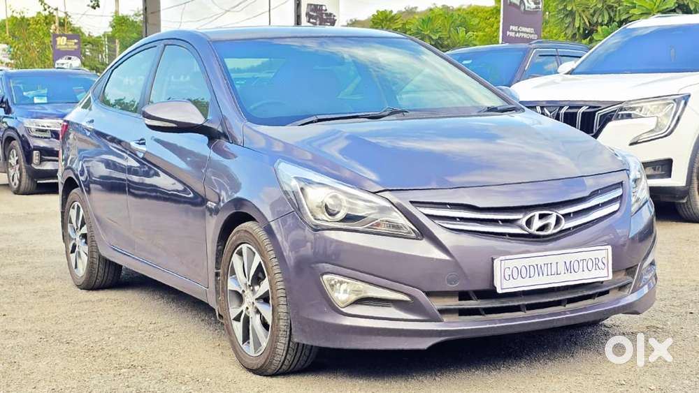 Hyundai Verna 1.5 Sx Diesel At, 2017, Diesel