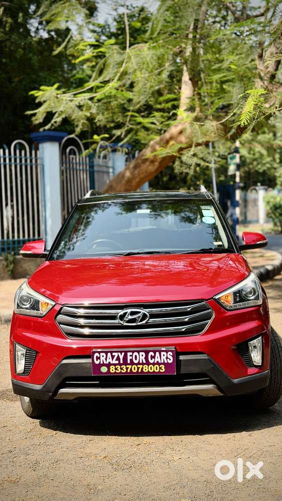 Hyundai Creta Sx Plus 1.6 Dual Tone Vtvt, 2017, Petrol