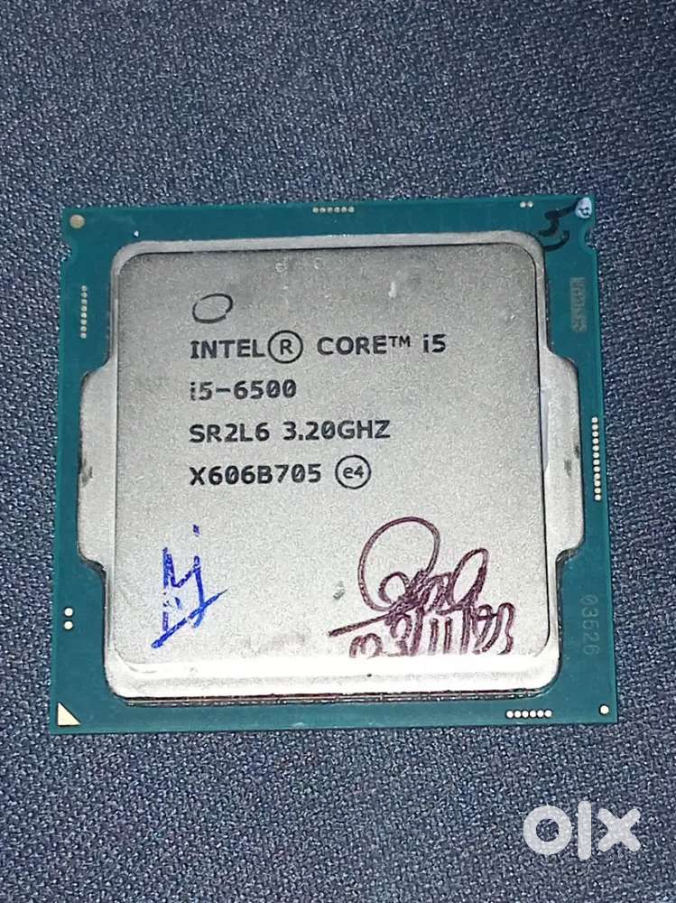 i5 6500, 3.20GHz ,4 Cores, LGA 1151, Max Turbo Boost 3.60GHz