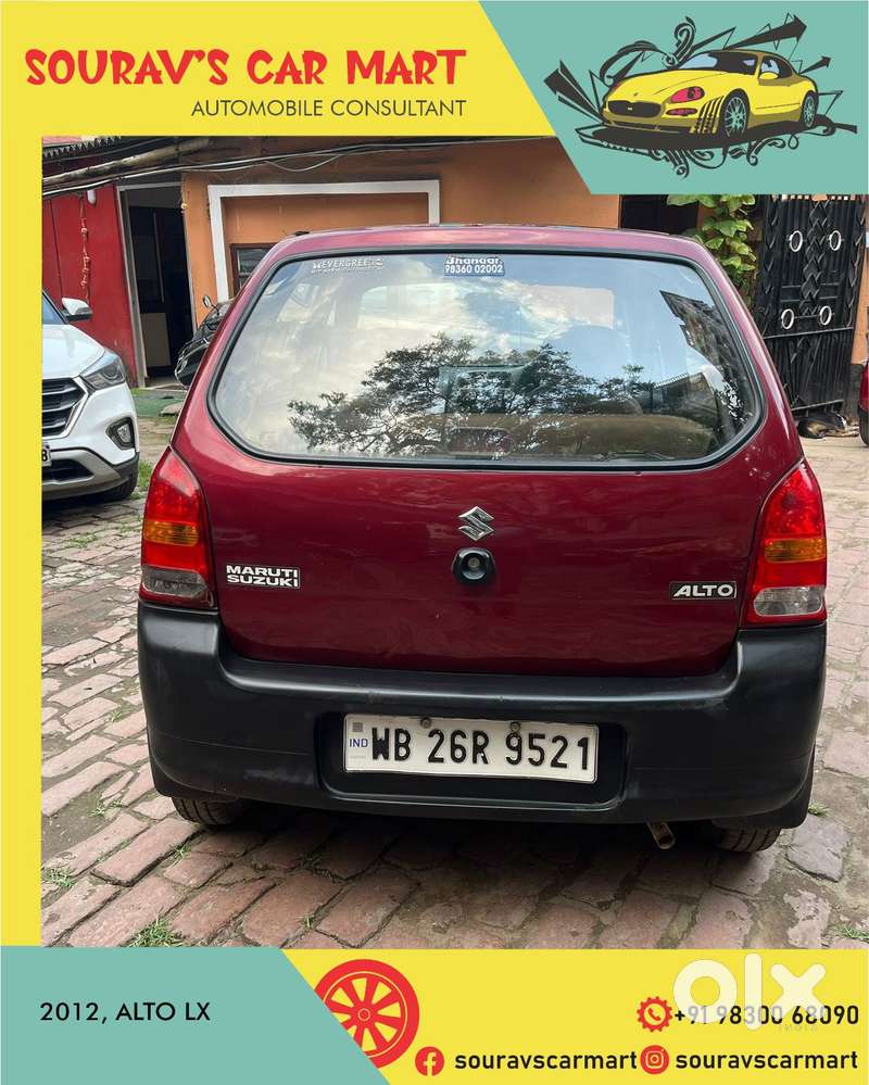 Maruti Suzuki Alto Green Lx Bsiv, 2012, Petrol
