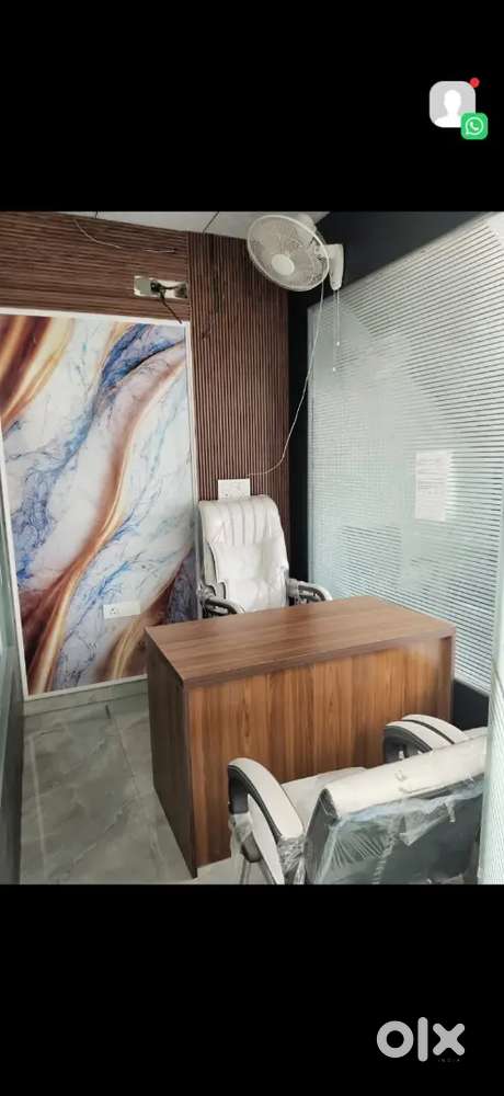 Fully Furnished Office 4 Cabins Table Chairs all Available Call Now