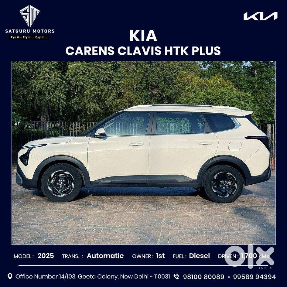 Kia Carens Clavis Htk Plus Dct, 2025, Diesel