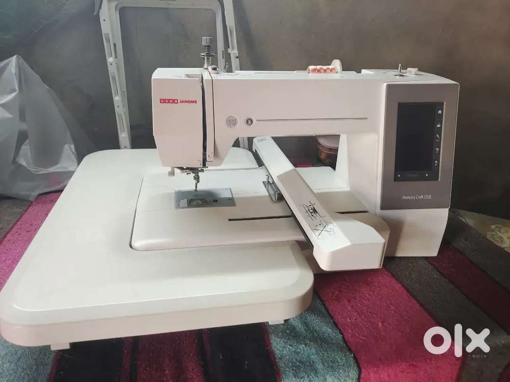 Usha embroidery machine 550e 10 month old