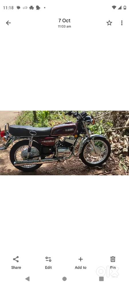 Yamaha Rx 100 Fuel Tank Olx Bike Price Rx 100 Old Bike Olx Used