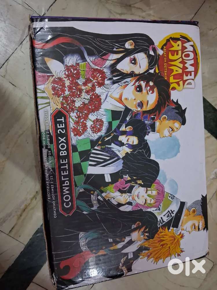 Demons slayer (kimetsu no yaiba) complete box set of 23 books