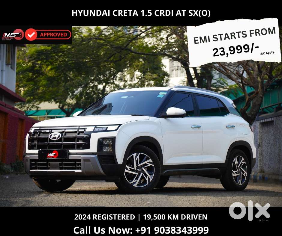 Hyundai Creta Sx (o) 1.5 Diesel Automatic, 2024, Diesel