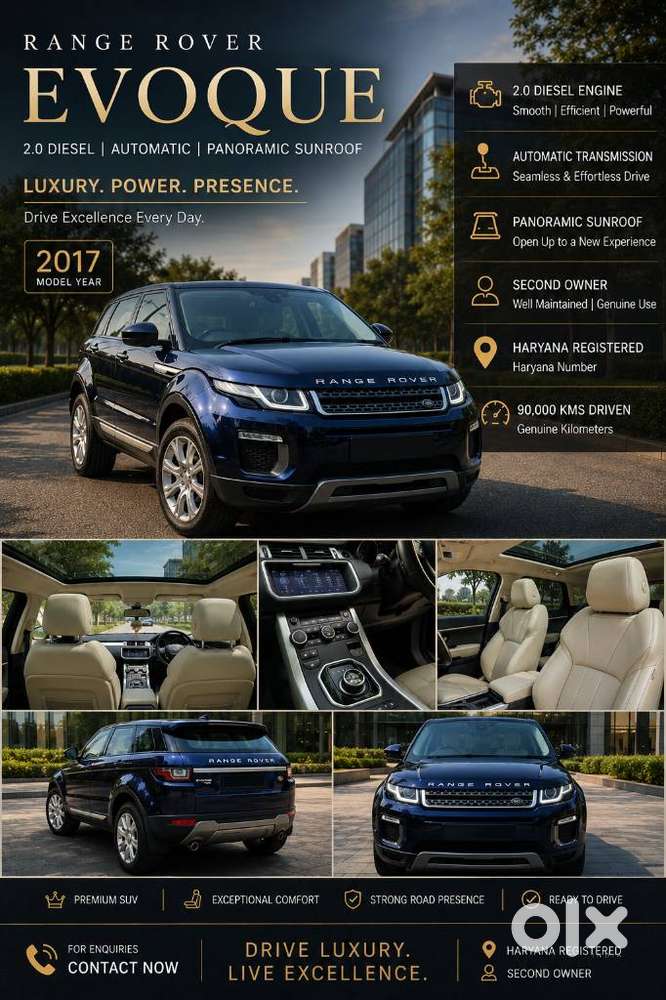 Land Rover Range Evoque 2.0 Td4 Hse Dynamic, 2017, Diesel