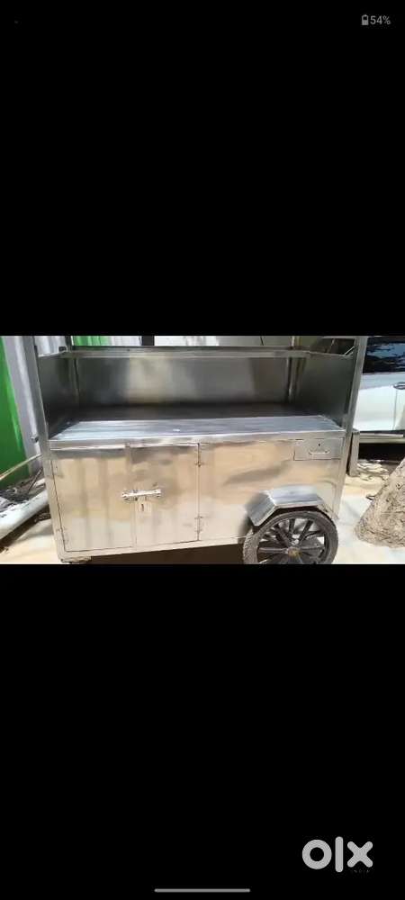 Steel Food Counter  Stall for sale- new Never used