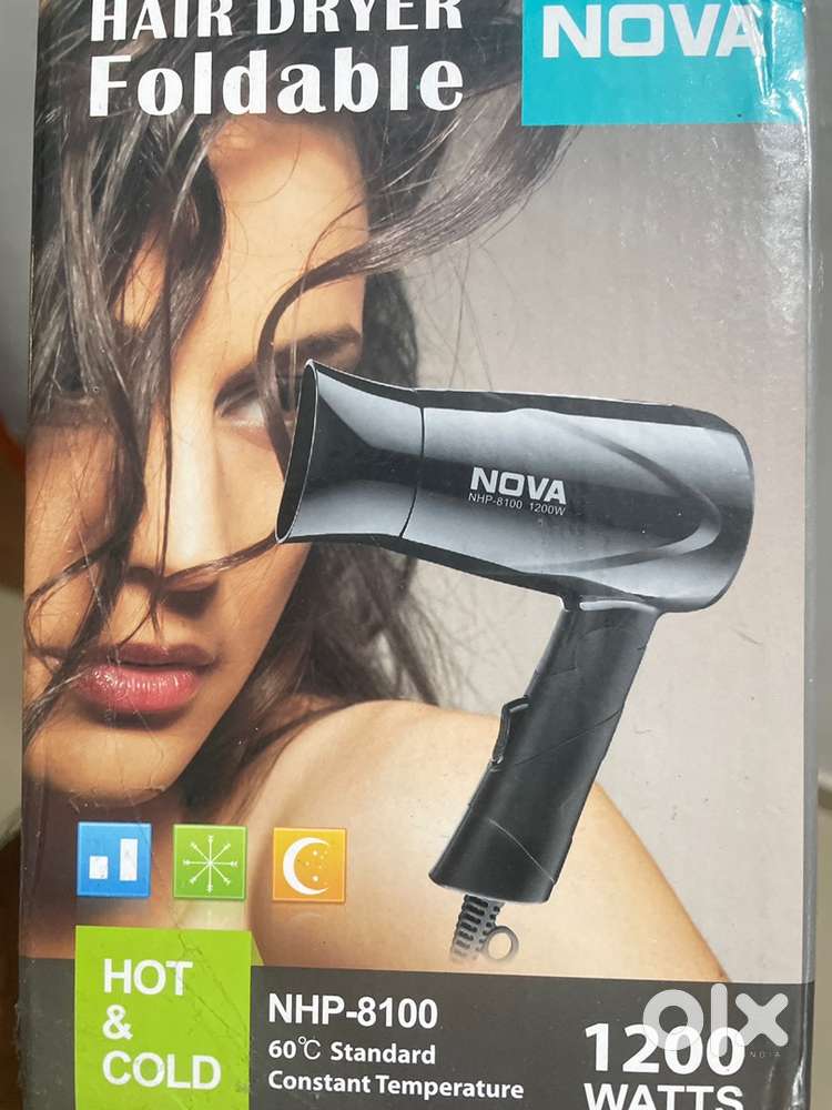 Foldable Hair Nova 1200 Watt Hair Dryer Hair Dryer Nova Kitchen