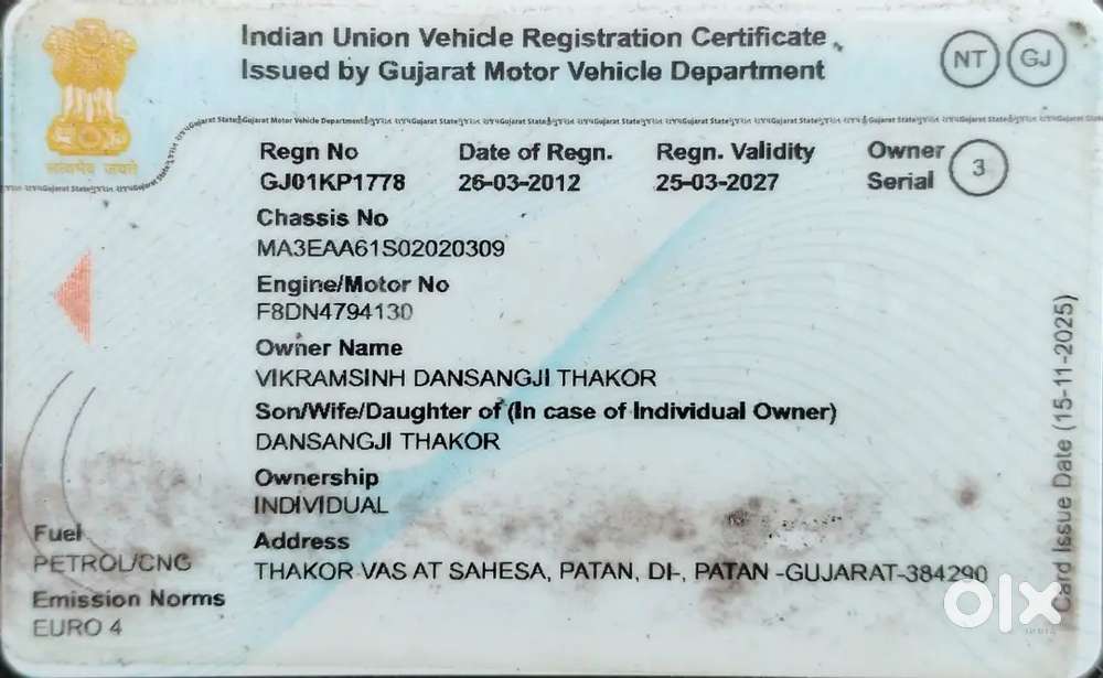 Maruti Suzuki Alto 2012 Cng Patrol Best Condition