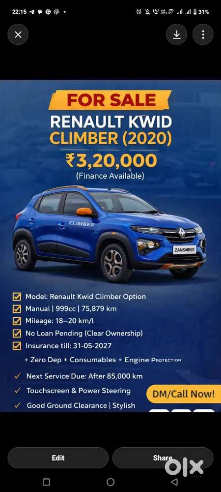 Renault Kwid
Climber (2020)