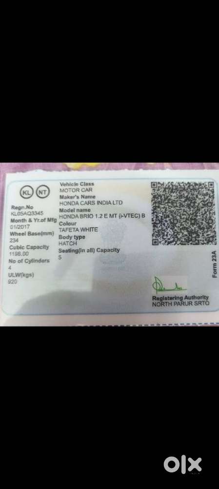 Honda Brio 1.2 E Mt, 2017, Petrol