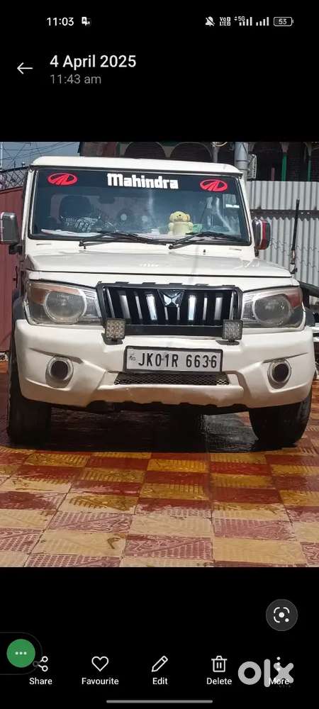 Mahindra Bolero 2012