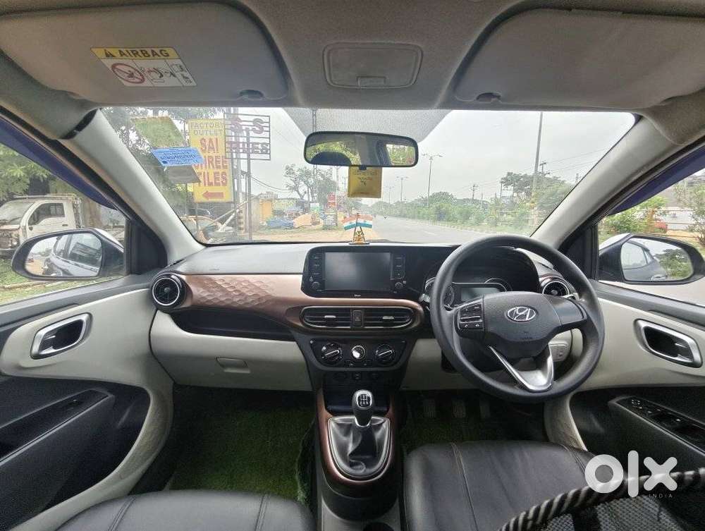 Hyundai Aura Sx 1.2 (o) Petrol, 2021, Petrol