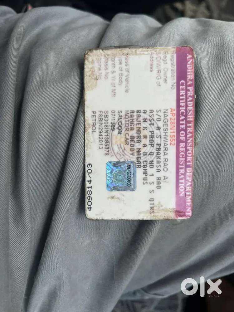 Maruti Suzuki 800 1999