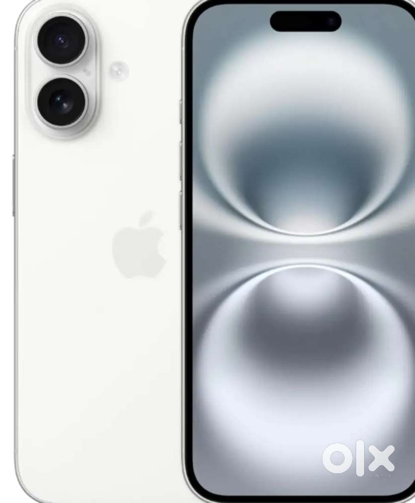 Apple i phone 16 (White 128GB) Brand new sealed packed  without bill